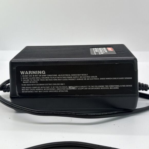 Coleman Electric Coolers Power Supply 12 Volt Plug Model 5232E640T Adapter Works - Picture 5 of 8
